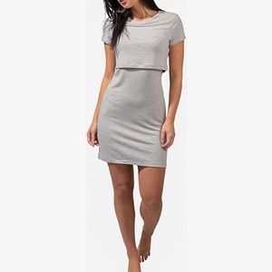 Women’s Gray Casual Athletic Dress - Medium